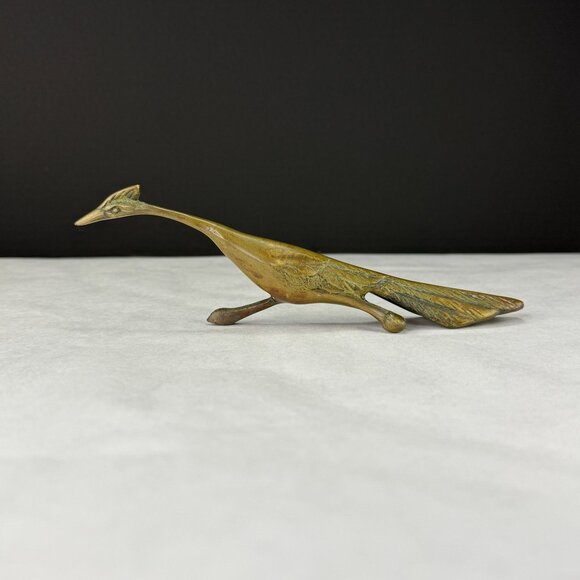 Vintage Great City Traders Brass Roadrunner Figurine - Picture 4 of 12